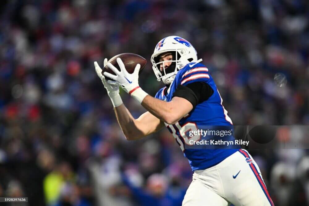 Buffalo Bills Dalton Kincaid is one of the players to protect in a fantasy football keeper league