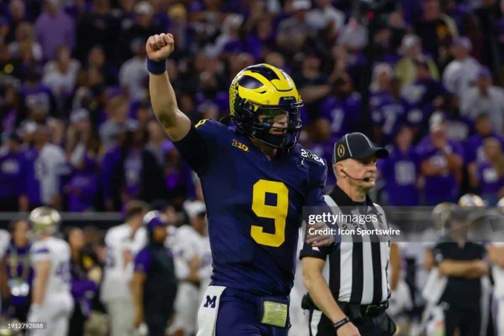 Michigan Wolverines QB J.J. McCarthy