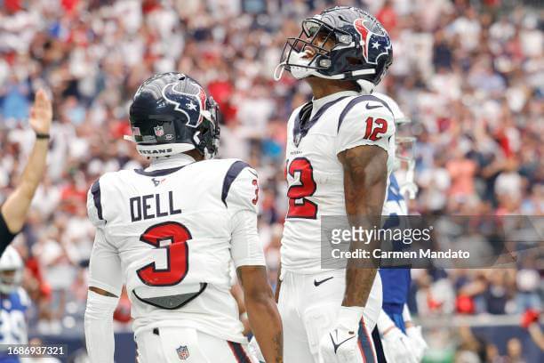 Houston Texans Nico Collins Tank Dell wide receivers