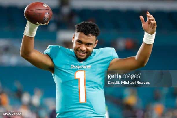 Miami Dolphins quarterback Tua Tagovailoa