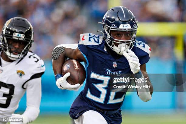 Tennessee Titans RB Tyjae Spears