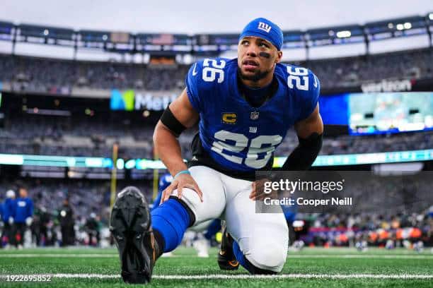 running back Saquon barkley