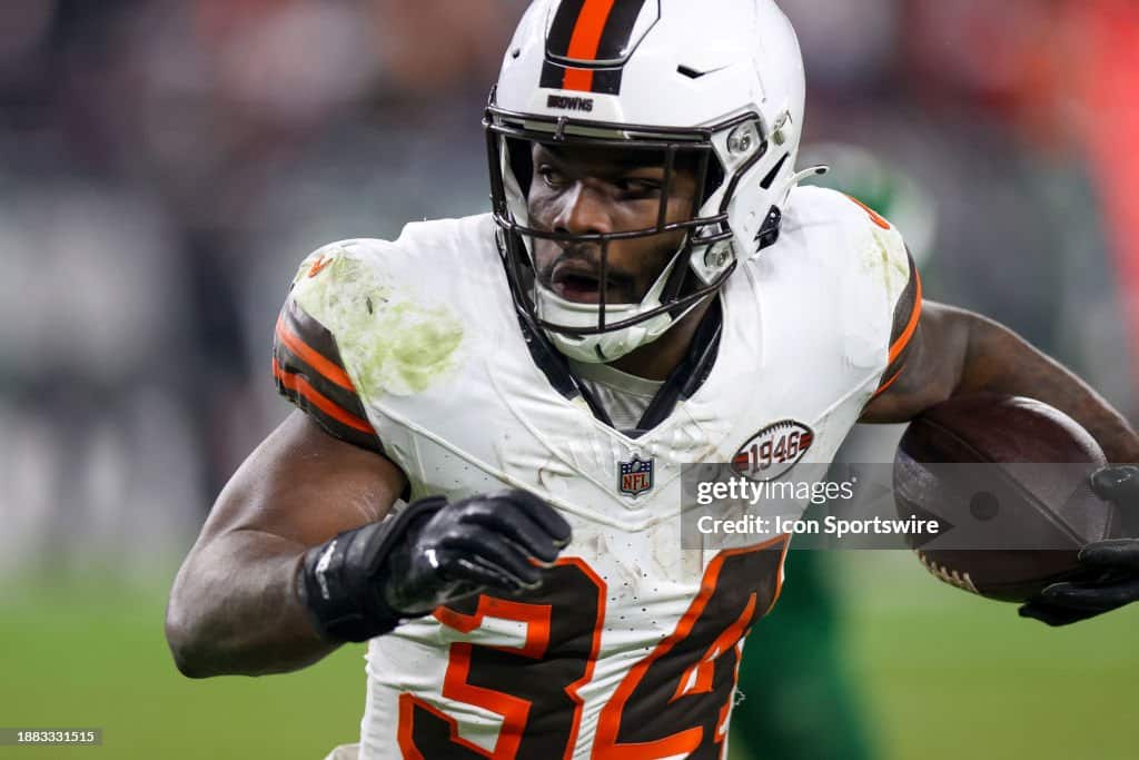 Photo of Jerome Ford scoring a touchdown. (Photo by Frank Jansky/Icon Sportswire via Getty Images) running back