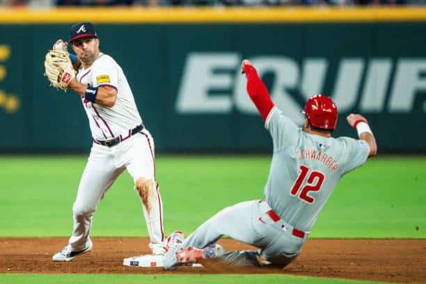 braves phillies mlb dfs postseason