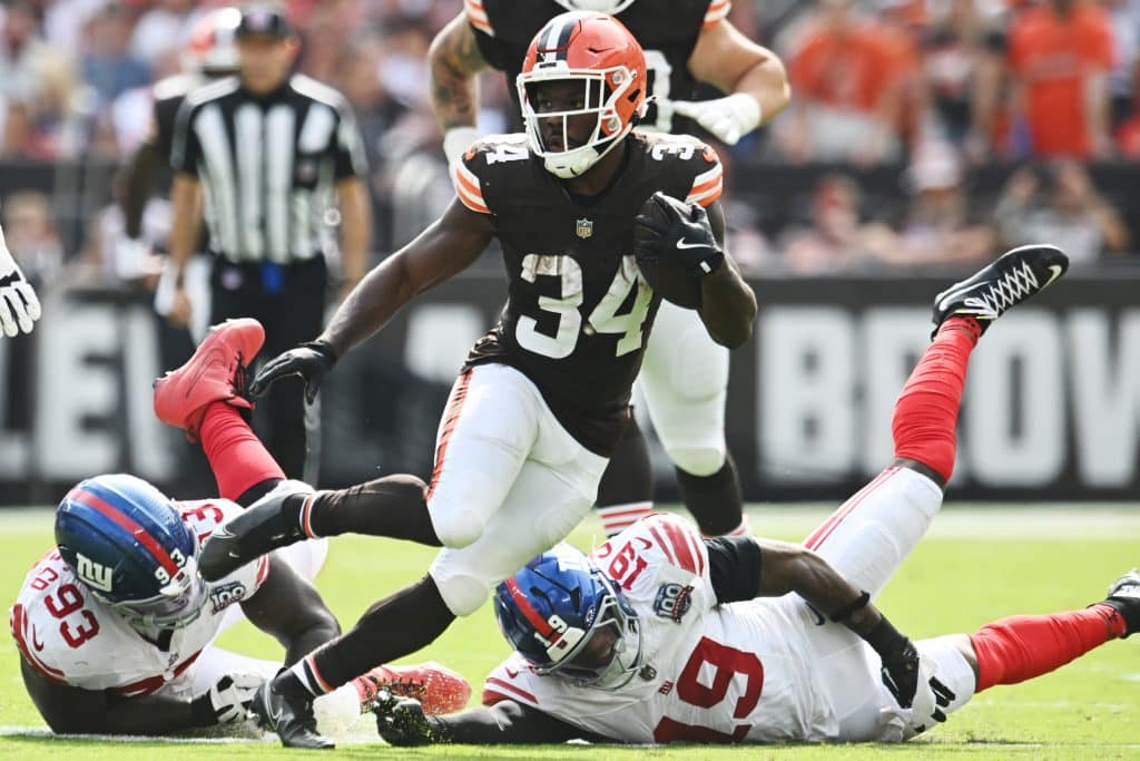 Browns RB Jerome Ford