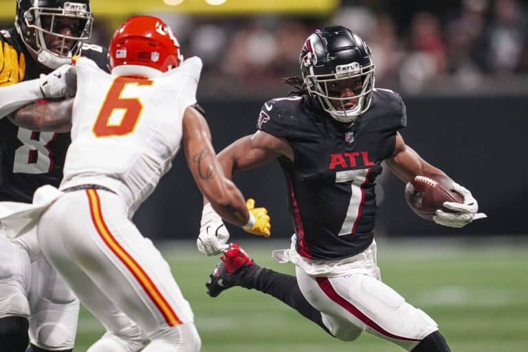 Atlanta Falcons RB Bijan Robinson survivor confidence