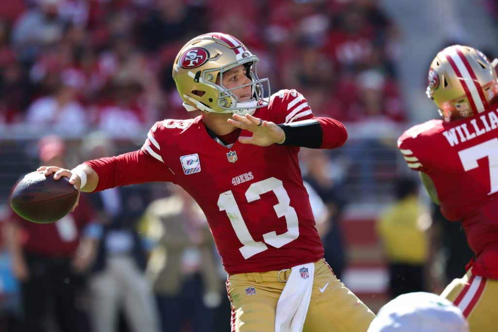 San Francisco 49ers QB Brock Purdy