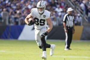 tight end dynasty Raiders TE Brock Bowers steelers los angeles rams