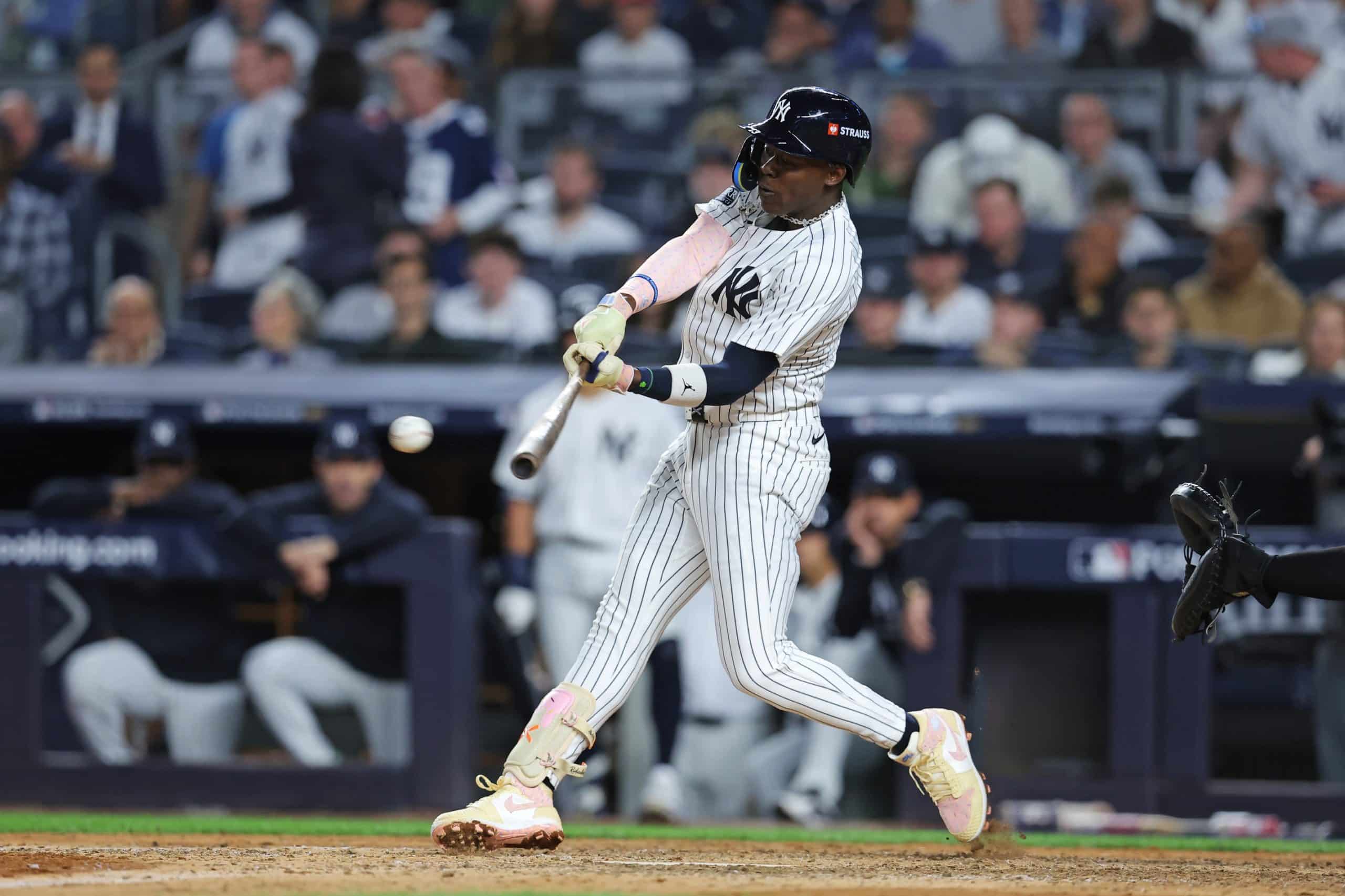 mlb dfs postseason world series new york yankees Jazz Chisholm