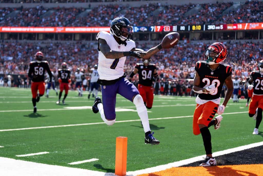 Rashod Bateman baltimore ravens