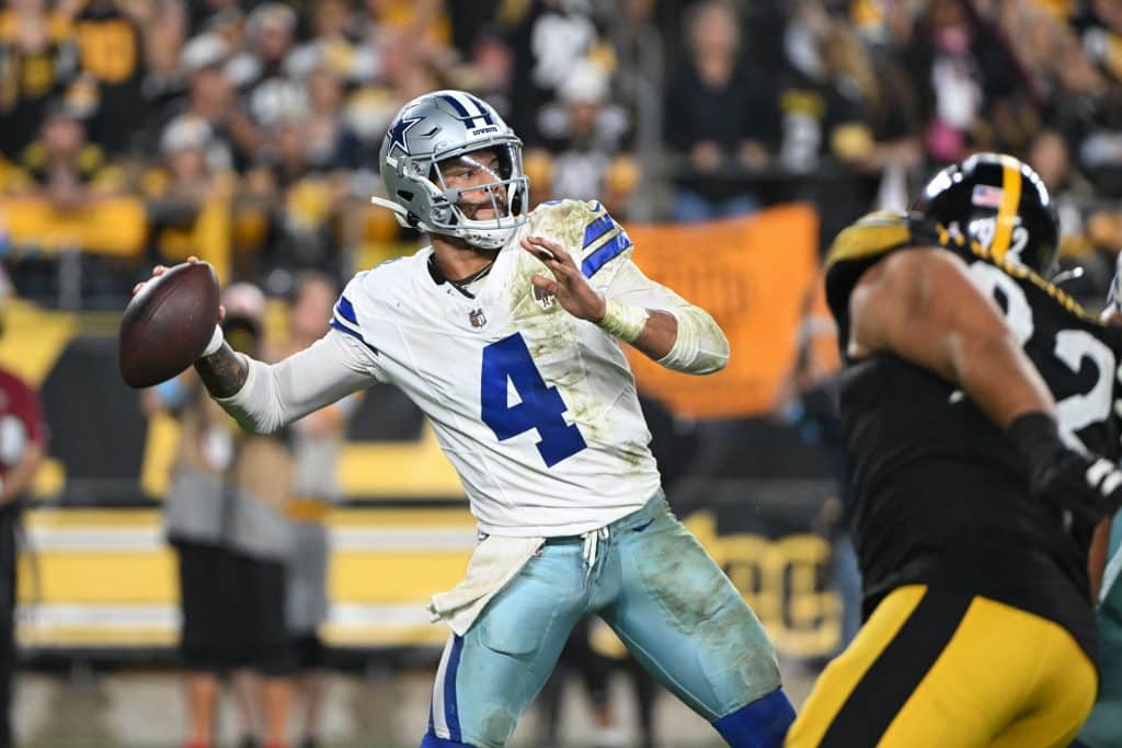 Dallas Cowboys QB Dak Prescott, dfs, value picks