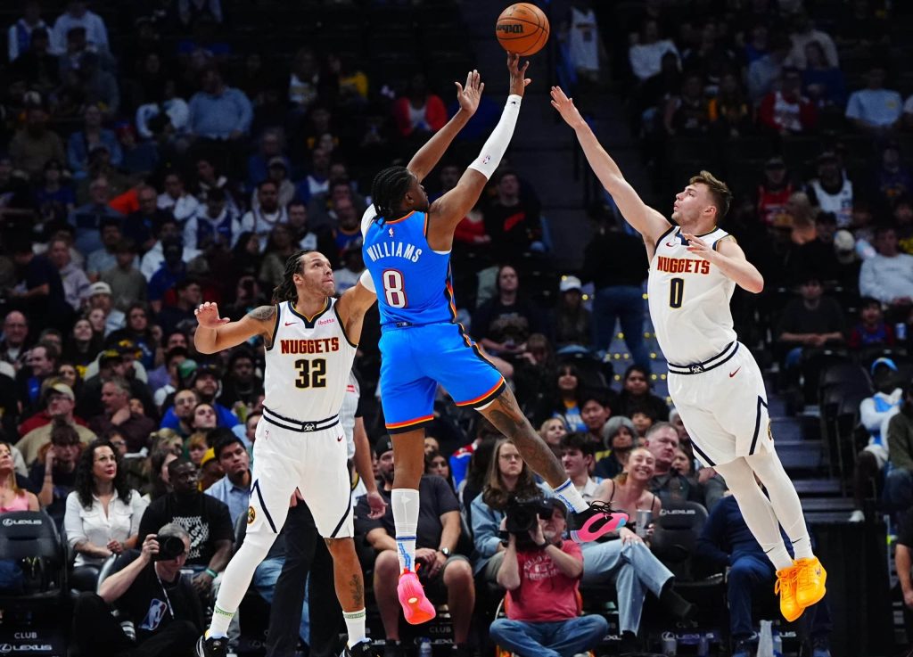Oklahoma City Thunder Jalen Williams nuggets pacers