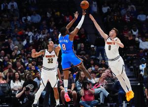 Oklahoma City Thunder Jalen Williams nuggets pacers