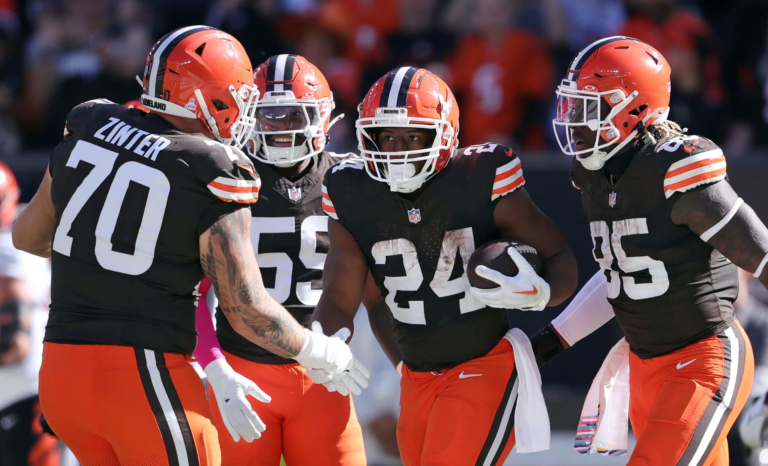 Cleveland Browns RB Nick Chubb