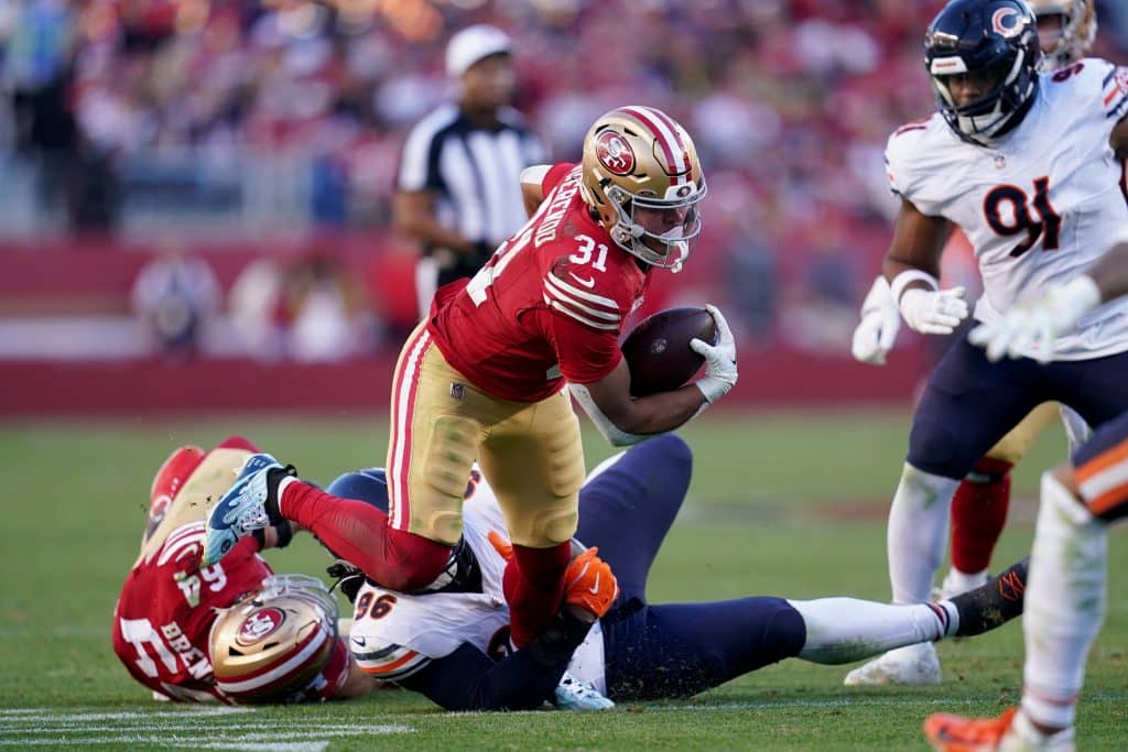 San Francisco 49ers RB Isaac Guerendo