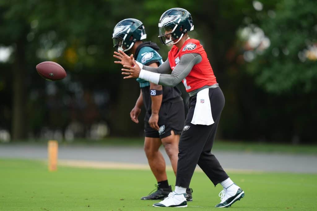 Jalen Hurts 2025 mini camp 2