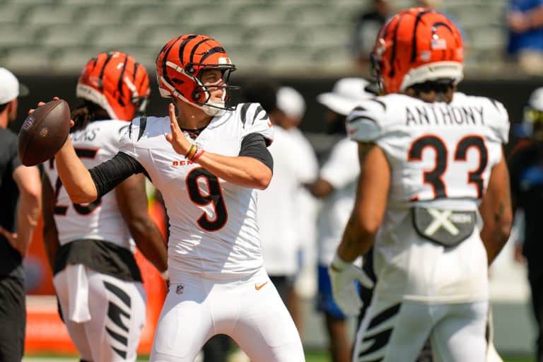 Joe Burrow quarterback week 3 injuries