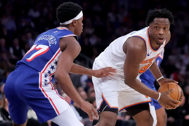 knicks 76ers
