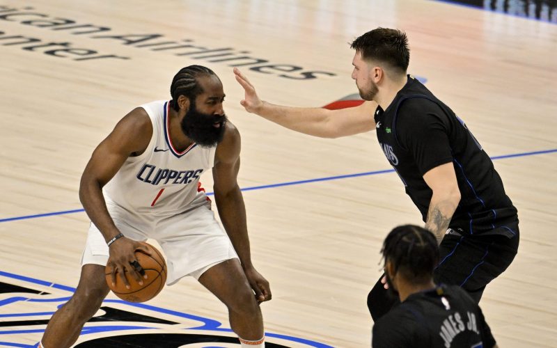 dfs, James Harden, Los Angeles Clippers mavericks
