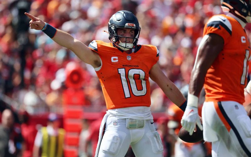 Bo Nix, Denver Broncos parlay