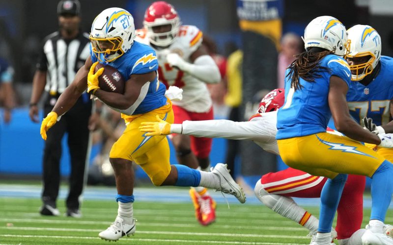 Los Angeles Chargers RB J.K. Dobbins