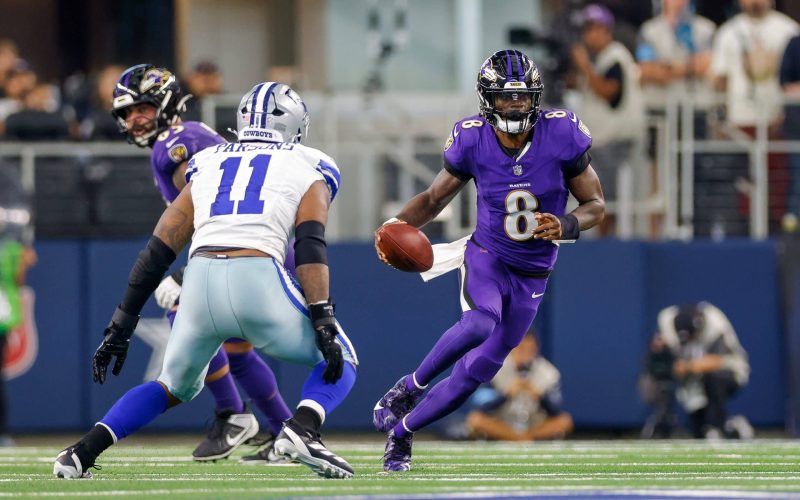Baltimore Ravens QB Lamar Jackson