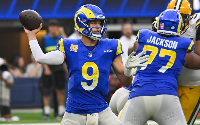 divisional Los Angeles Rams QB Matthew Stafford dfs quarterback qb