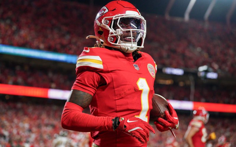Xavier Worthy kansas city chiefs