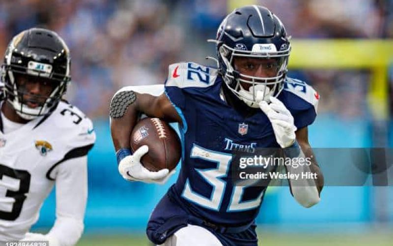 Tennessee Titans RB Tyjae Spears