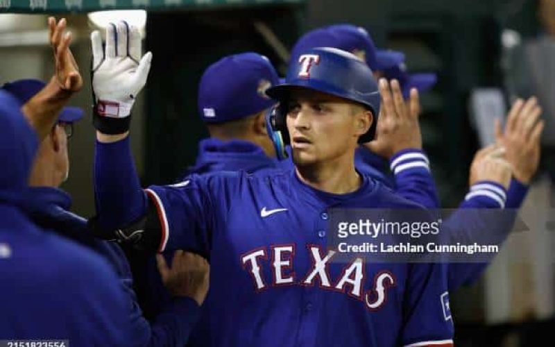 The Oakland Athletics host the Texas Rangers in the first half of a Wednesday doubleheader.