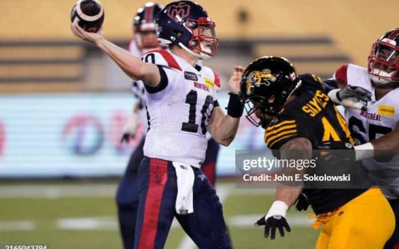 Davis Alexander leads the Als into Week 10 of the CFL against the Hamilton Tiger-Cats.