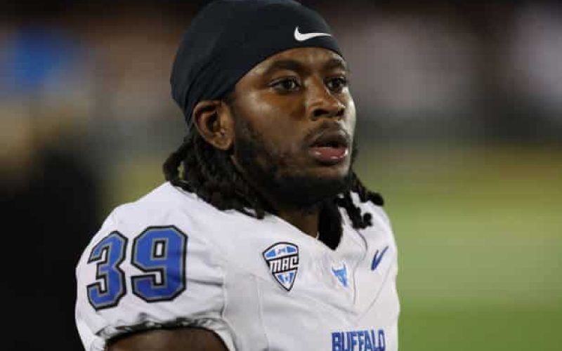 COLUMBIA, MO - SEPTEMBER 07: Buffalo Bulls safety Jamiere Munson (39) in the third quarter of a college football game between the Buffalo Bulls and Missouri Tigers on September 7, 2024 at Memorial Stadium in Columbia, MO. (Photo by Scott Winters/Icon Sportswire via Getty Images)